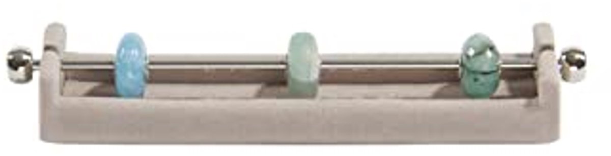 Velvet Charm Bar voor Sieraden en Organisatie