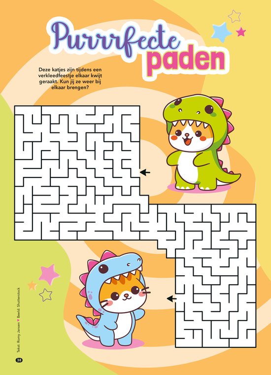 Tina Puzzelpret 2 - Puzzelboek - Puzzelboek Kinderen - Kawaii - Puzzelboeken - Sudoku Kinderen - Puzzelen - Puzzels - Puzzel - Puzzel boek - Speelgoed - Knutselen - DIY - Breinbreker - Meisje - Vakantieboek - Knutselen Meisjes - Winterboek - Raadsels