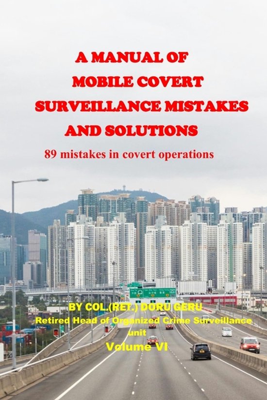 Geru Method - Covert Surveillance-A Manual of Mobile Surveil ... - cover