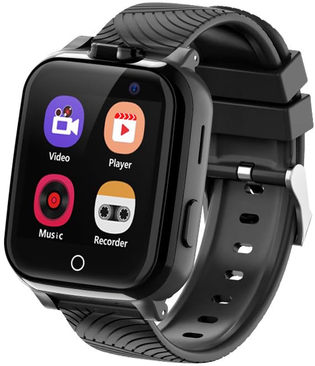 Smartwatch voor kinderen met 13 functies, audioboeken, 30 spelletjes, oproepen, SOS-modus en camera