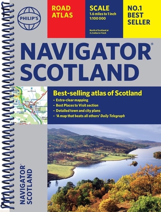 Philip's Road Atlases- Philip's Navigator Scotland - cover