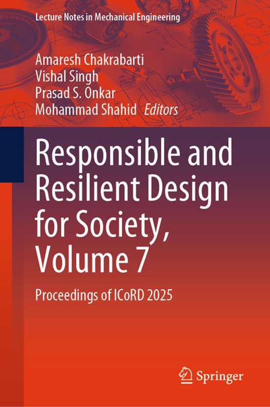 Lecture Notes in Mechanical Engineering- Responsible and Res ... - cover