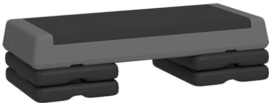 Klimmachine, Trapstepper voor thuis, Crosstrainer-trapstepper, Treppenmeister Inklapbaar met LCD-Monitor, Stuur, Verstelbare Pedalen, Telefoonhouder, voor Thuiskantoor Cardio-oefening (Zwart