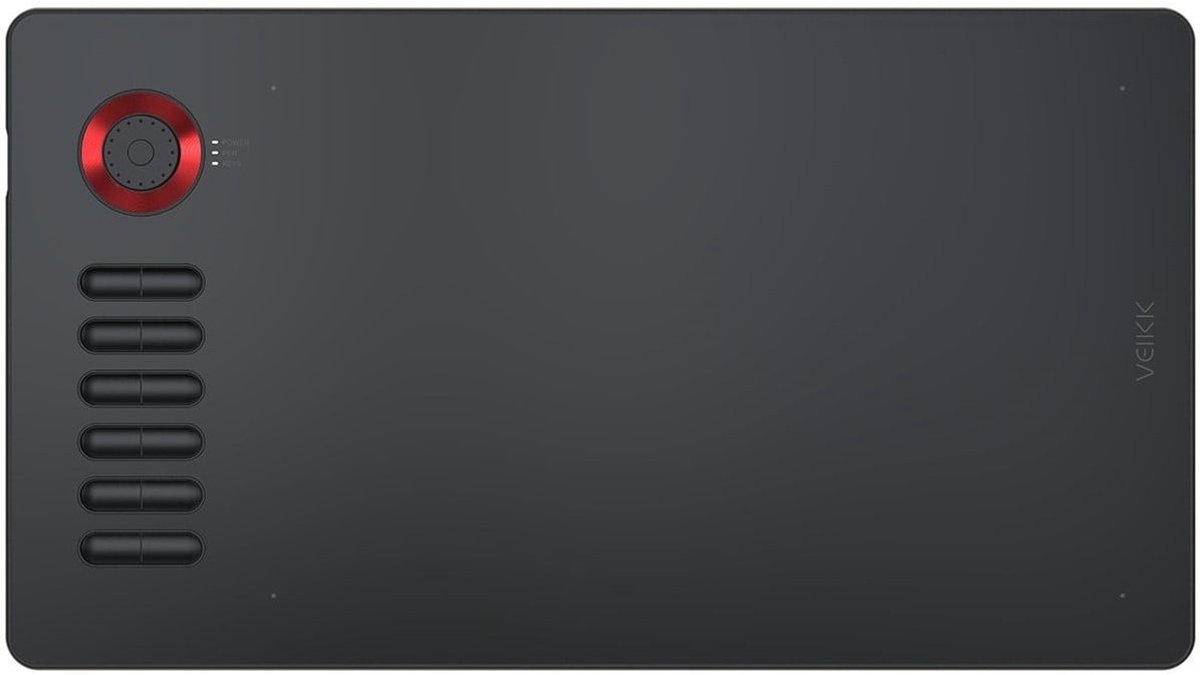 Veikk A15 Pro graphics tablet - red