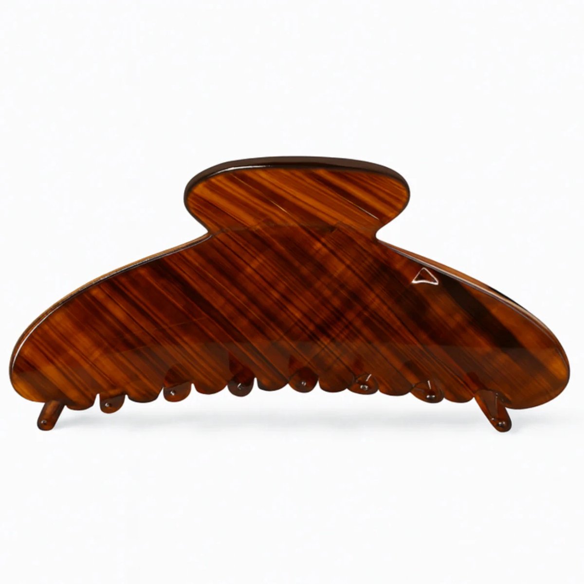Moonie's Haarklem - Wood - Bruin - Haarklemmen - Haaraccessoires - Acetate