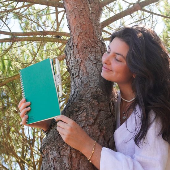 MOYU - Carnet Vert Forêt - Carnet Effaçable A5 Premium