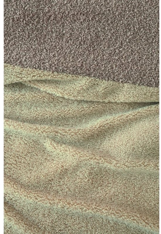 Rivièra Maison Huggle dekbedovertrek - Lits-Jumeaux XL - 260 x 200/220 cm - Zand van Merkloos — afbeelding 4