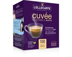 Lollo Caffè GRAN CUVEE Nespresso capsules - Box met 100 koffiecups - Espresso cups - Italiaanse koffie - Geschikt voor nespresso