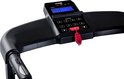 Close-up van het bedieningspaneel van de loopband VirtuFit.