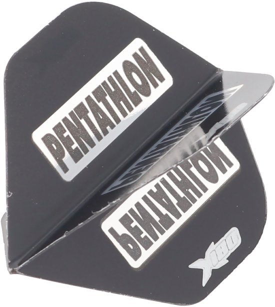 ABC Darts - Dart Flights Pentathlon X180 - Rood - Wit - Zwart - Blauw - 10 Sets van Merkloos — afbeelding 2