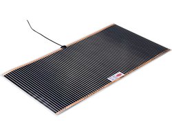 HEATEK Onder-Vloerkleed Infrarood Verwarmingsmat - Verwarming onder vloerkleed, Vloerkleed verwarming, Karpetverwarmer 50x200cm - 184W