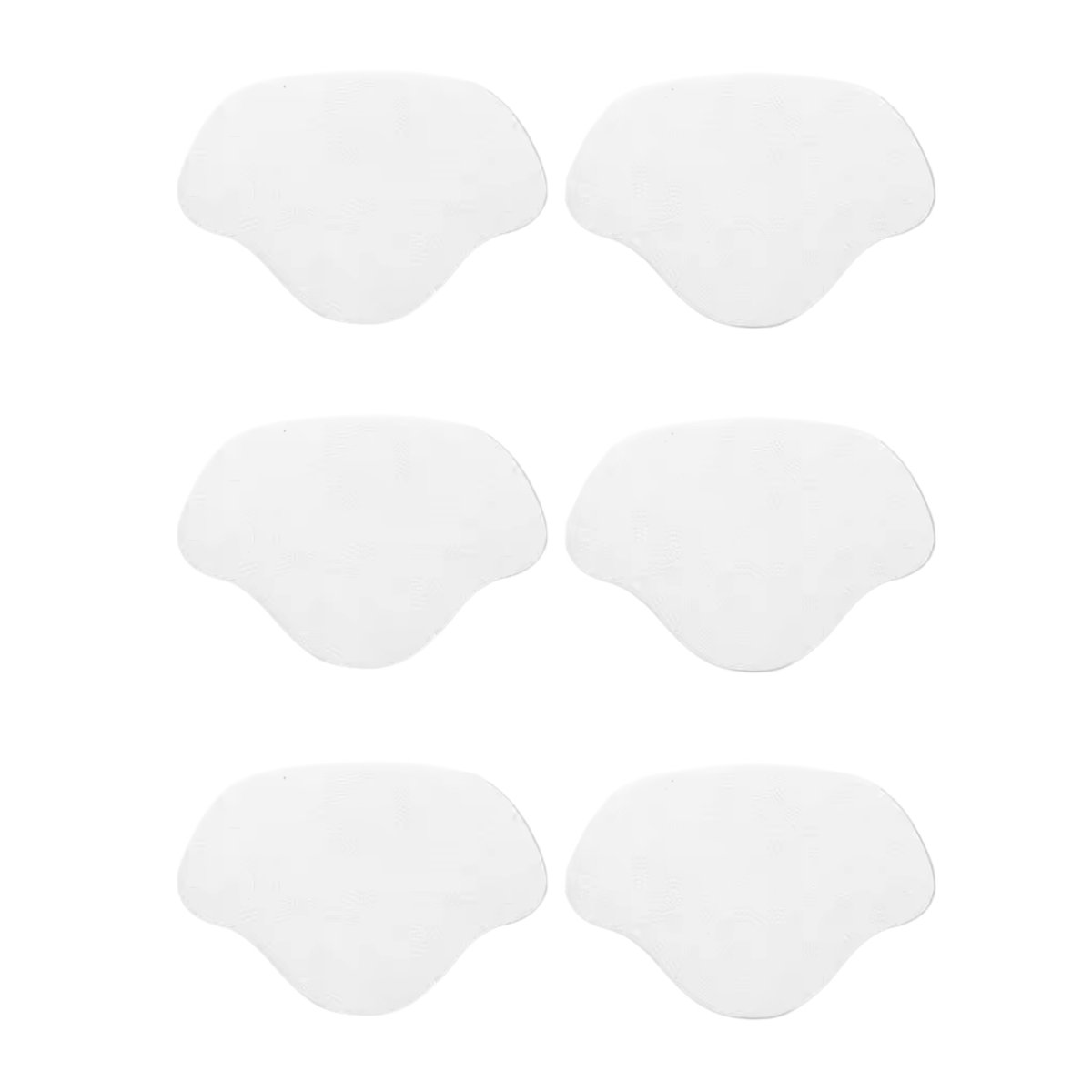 Schoen Hak Reparatie Vervanging - Zelfklevend - Hielbeschermers - Hiel Reparatie Sneaker - Hakbeschermers - 6 Stuks - Wit