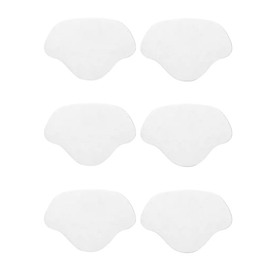 Schoen Hak Reparatie Vervanging - Zelfklevend - Hielbeschermers - Hiel Reparatie Sneaker - Hakbeschermers - 6 Stuks - Wit