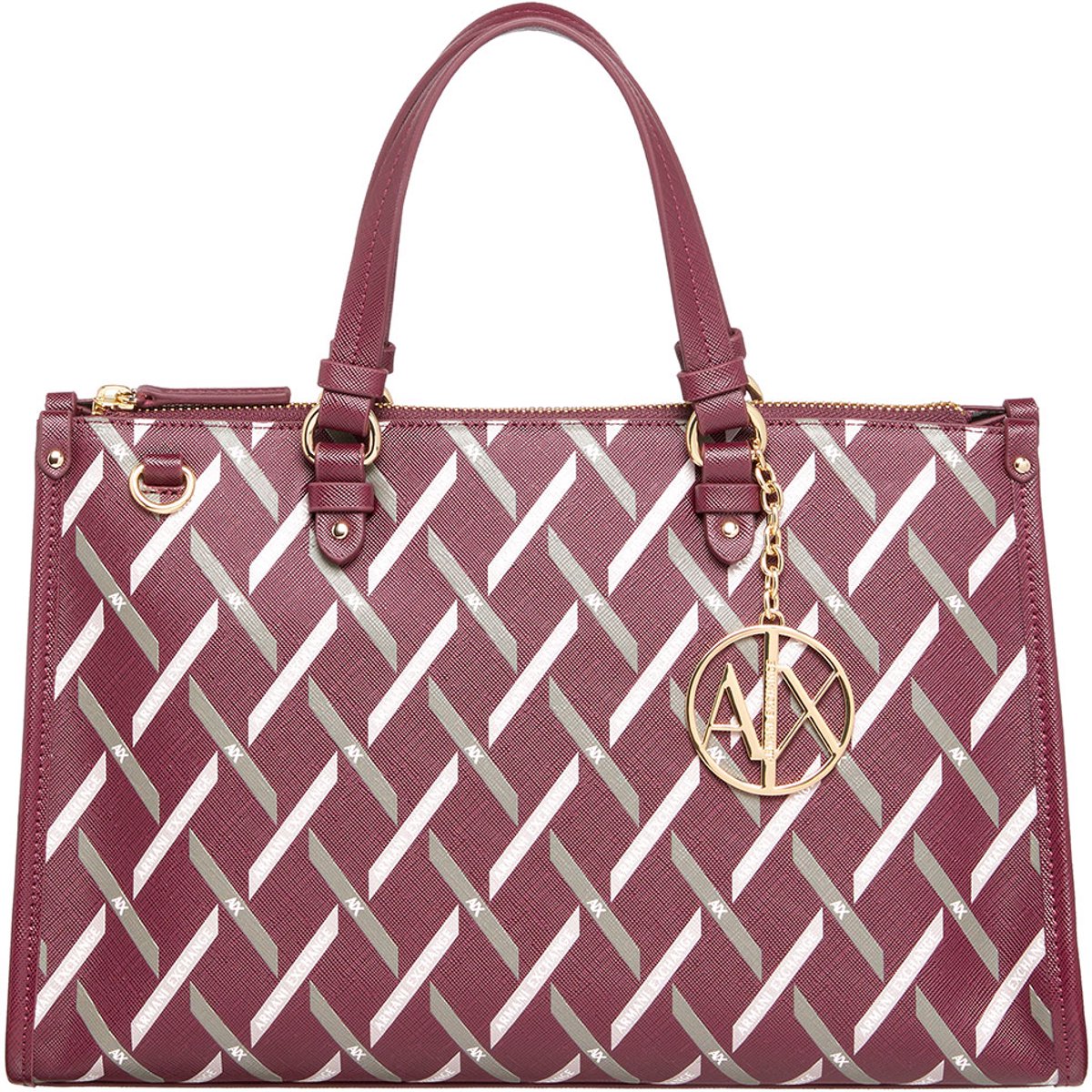 Armani Exchange Medium Handtas / Crossbodytas Dames - Gynger Tie - Print