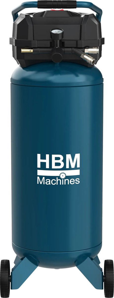 HBM Hotdog Olievrije Compressor 50 liter (156 l/min) — afbeelding 4