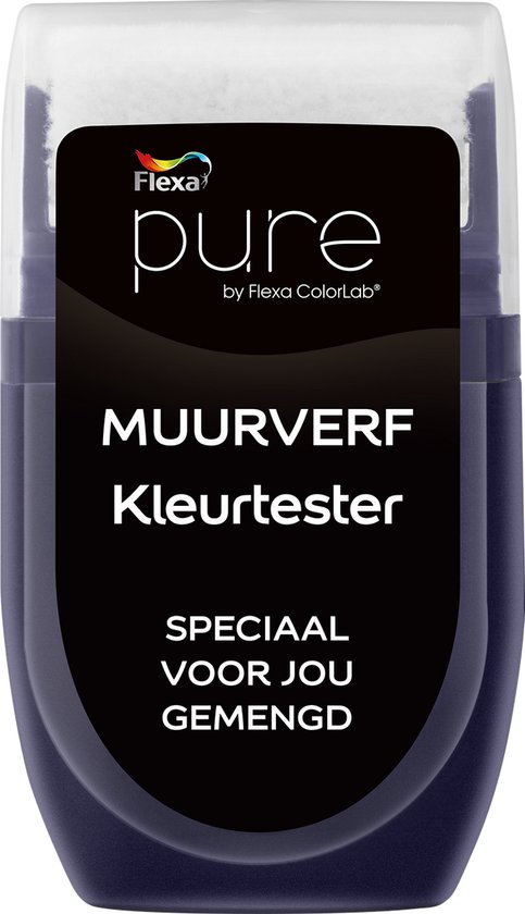 Flexa Pure Muurverf Kleurtester in Lush Plum, 0.03L.