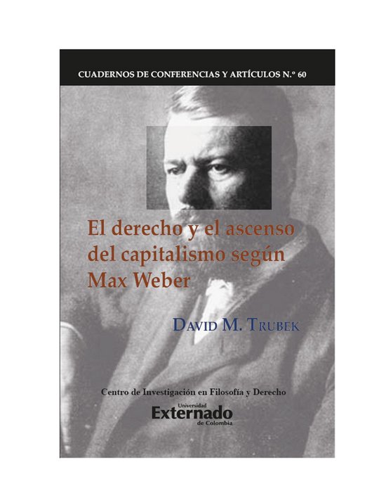 El derecho y el ascenso. Cuadernos de según Max Weber. Cuad ... - cover