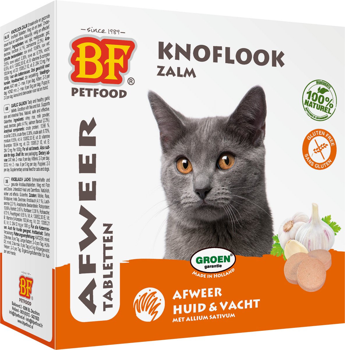 BF Petfood Gistsnoep Anti Vlo Zalm 100 Stuks