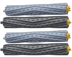Rubberen bortels geschikt voor iRobot roomba 800 series en 900 series - Geschikt voor iRobot Roomba onderdelen - Roomba rollers - 4 Stuks