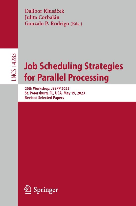 Springer Nature Proceedings Computer Science - Job Schedulin ... - cover