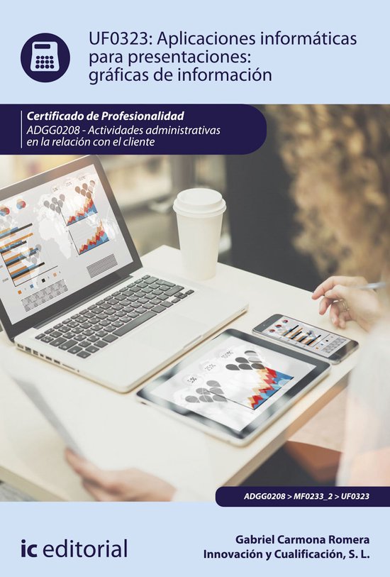 Aplicaciones informáticas para presentaciones: gráficas de ... - cover