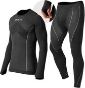 SNOCKS THERMO SET - Hemd - dunkelblau/donkerblauw