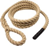 Klimtouw PP 26mm met knopen 200 cm kopen? - De Bruine Speeltoestellen Klimtouw PP 26mm met knopen 200 cm kopen? - De Bruine Speeltoestellen