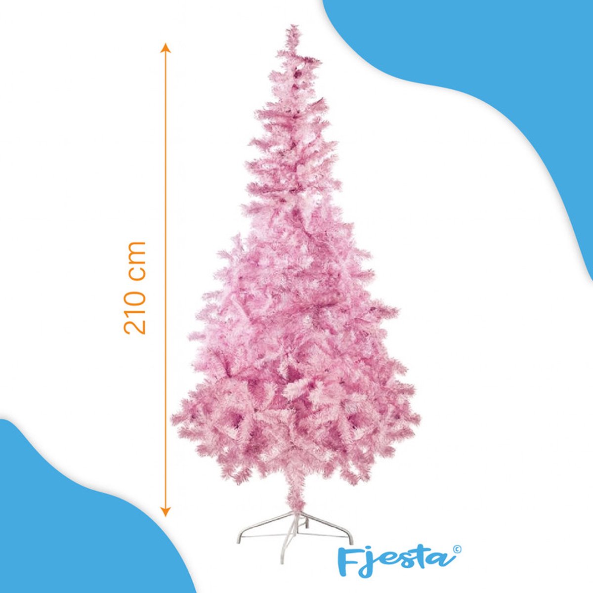 Fjesta© Baby roze kerstboom - 210cm – foto 5