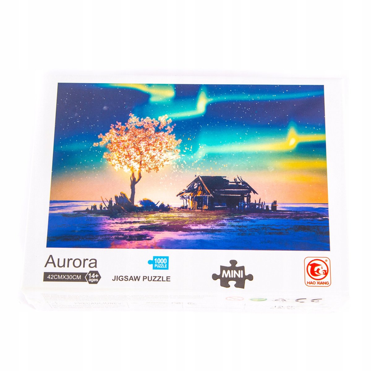 Minipuzzel 1000 stukjes - Aurora Borealis