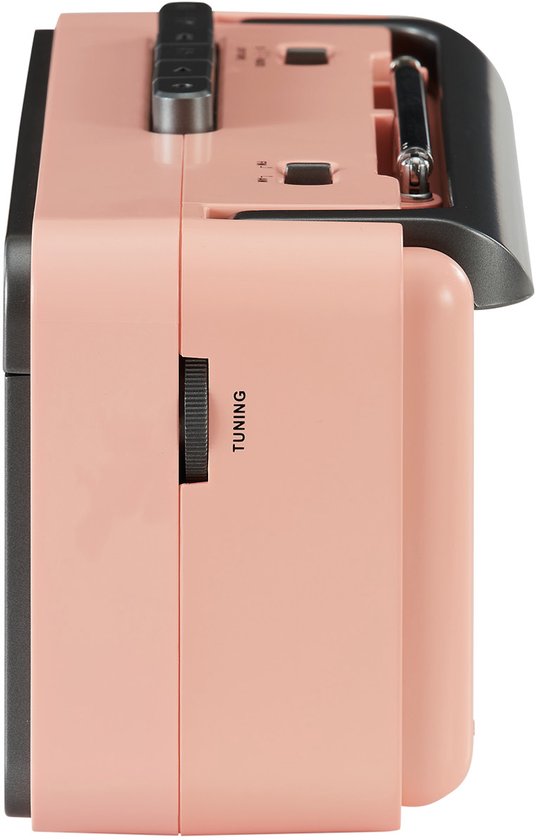 Crosley CT102A - Cassettespeler - Rosé goud & Grijs
