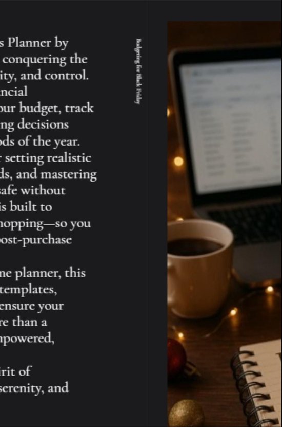 Budgeting for Black Friday - cover