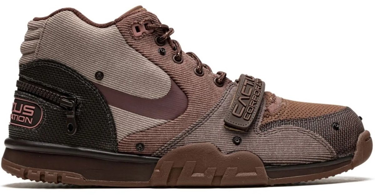 Nike Nike Air Trainer 1 SP Travis Scott Wheat Sneakers Unisex 200 Kleur Als Op Foto