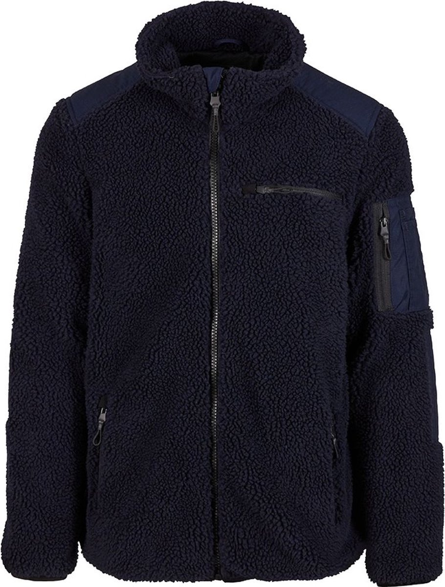 Brandit - Ramble Teddyfleece Jacket - M - Blauw