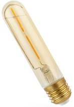 Lampe tige à filament LED - culot E27 T30 - 2W remplace 25W - lumière blanche extra chaude 2500K