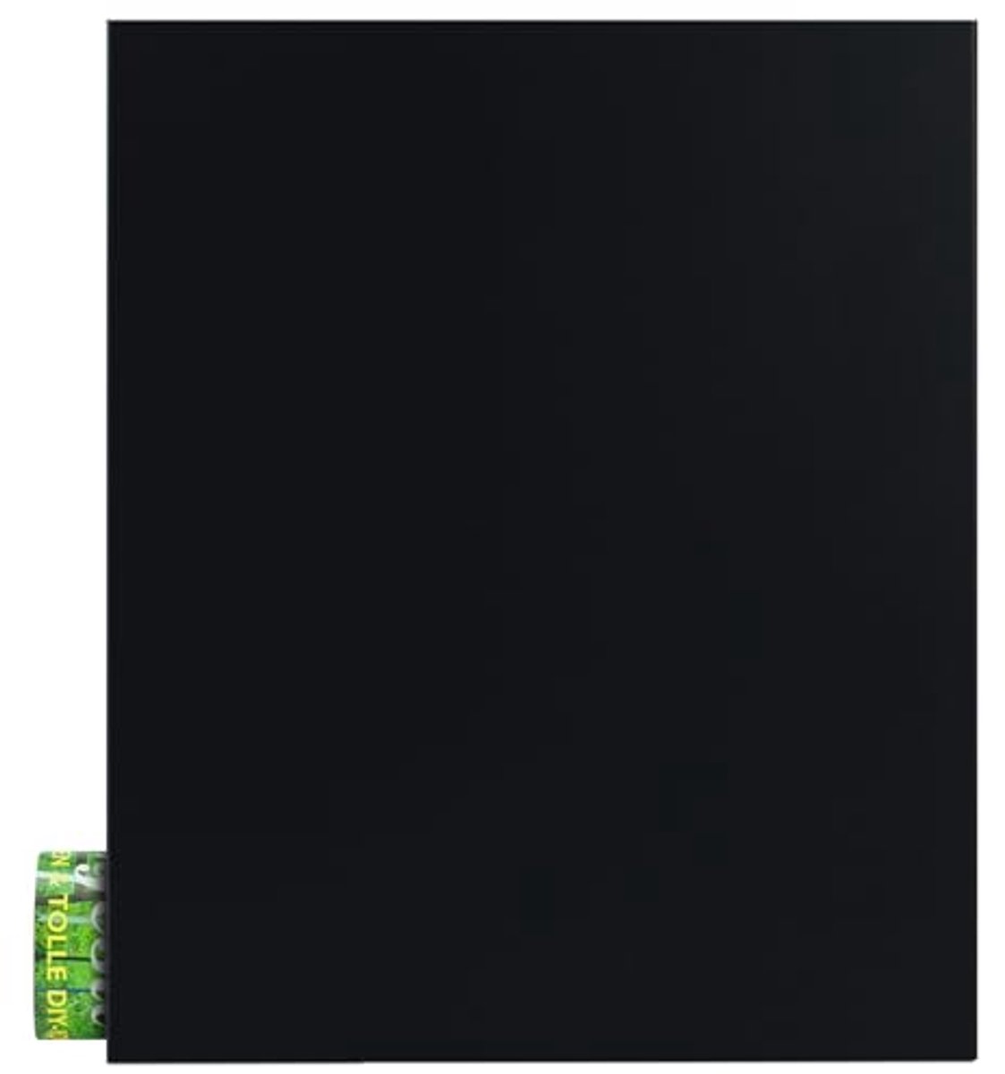 Design brievenbus met krantenvak - 12 liter zwart - Elegante wandbrievenbus voor moderne huizen