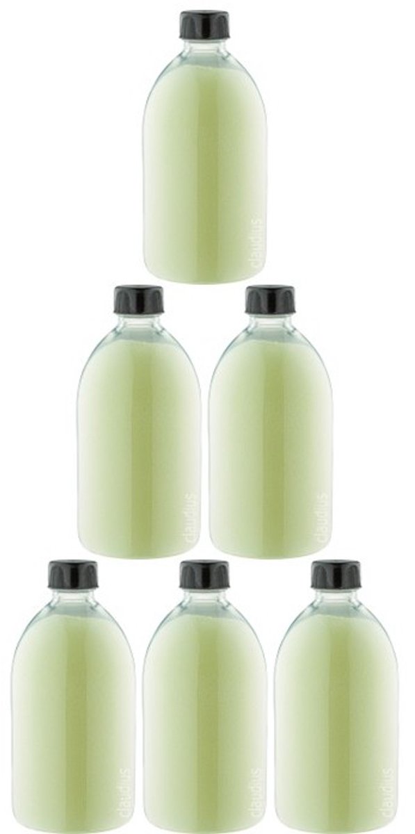Scrubzout Zen Moment - 650 gram - Fles met zwarte dop - set van 6 stuks - Hydraterende Lichaamsscrub