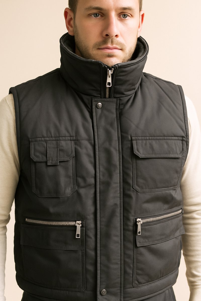 Pangoline Helsinki Werkbodywarmer Grijs