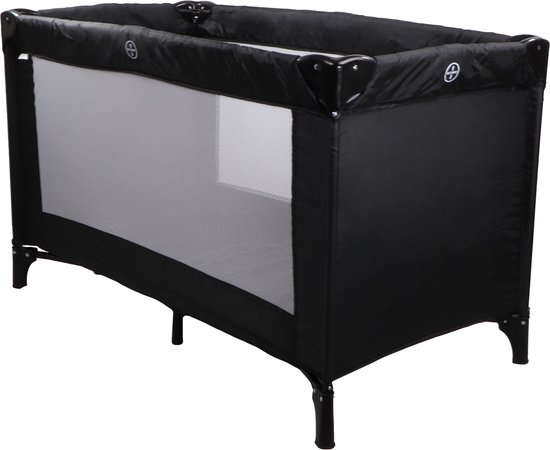 MamaLoes Campingbedje Baby – Zwart