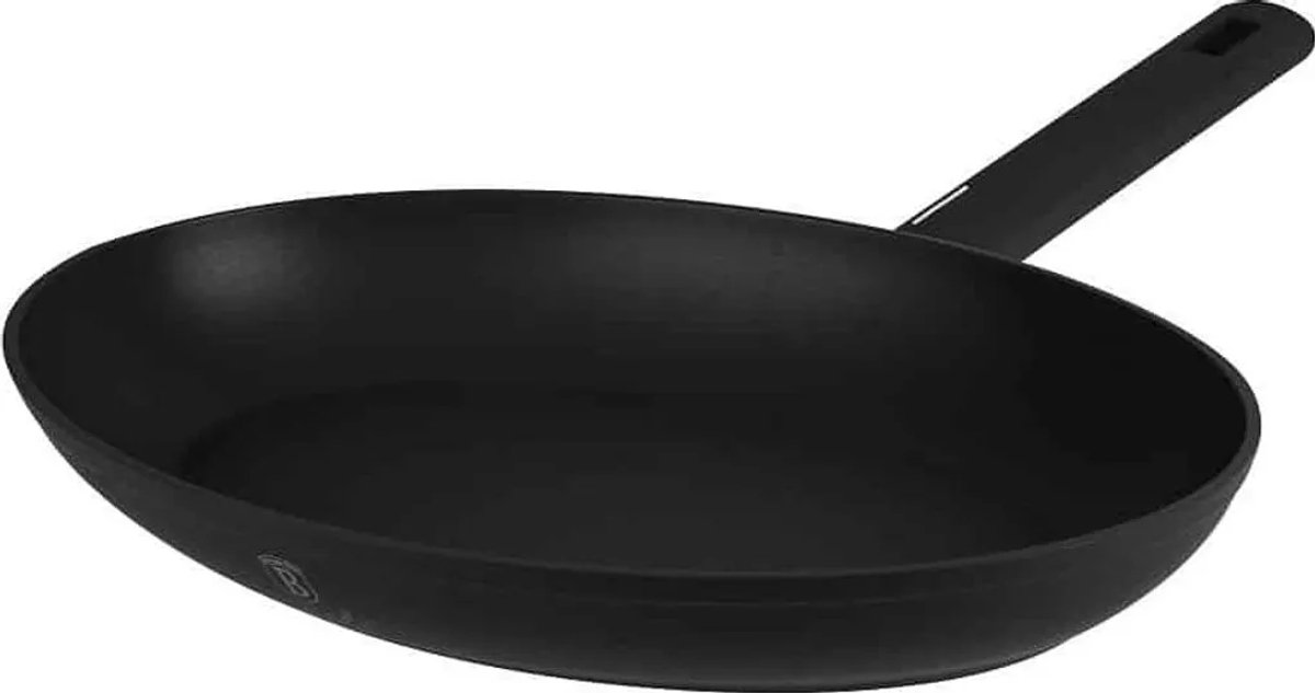 BerlingerHaus 8191 - Vispan - Koekenpan - 35 x 25 cm - Matt Black collection