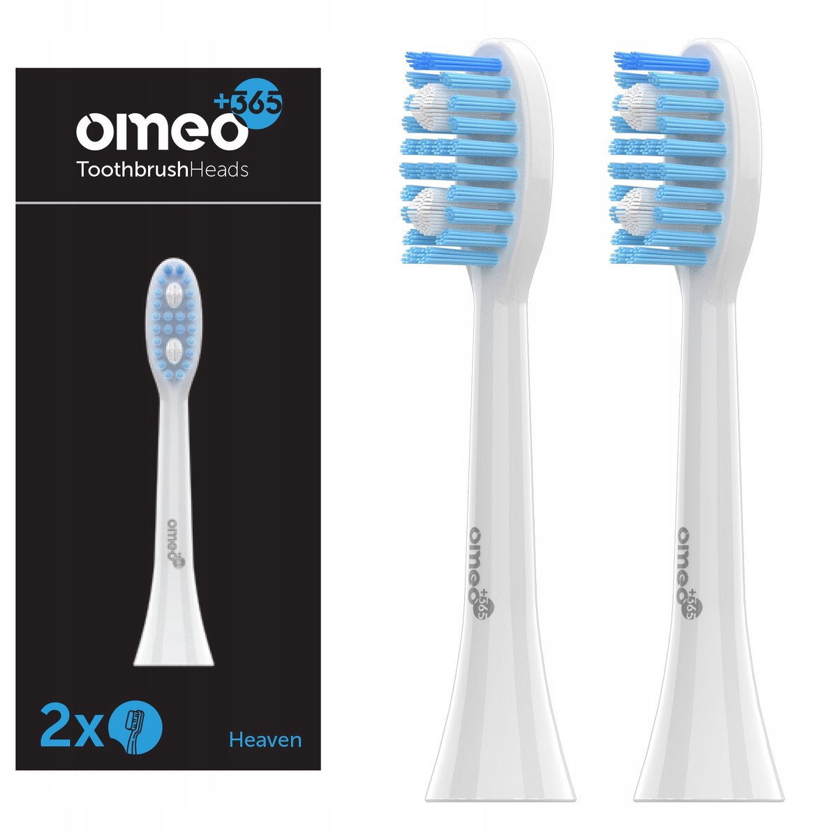 OMEO +365 OH-22W Heaven - Opzetborstels voor sonische tandenborstel - Compatibel met OMEO modellen