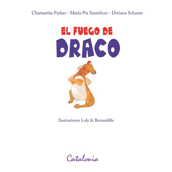 El fuego de draco - cover