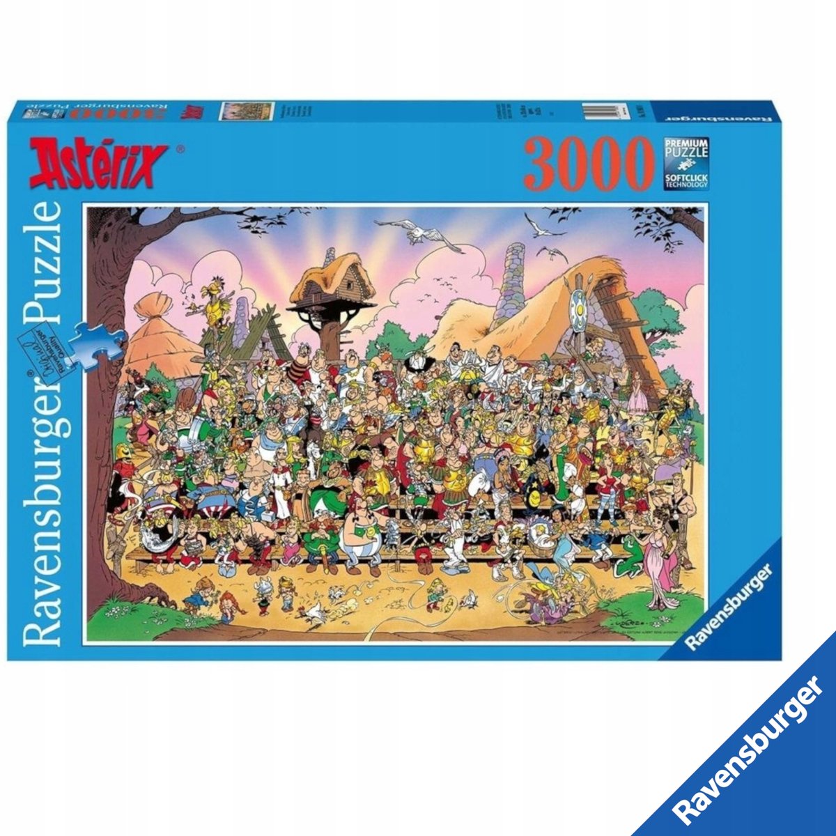 Ravensburger Puzzel 3000 Elementen Asterix Universum Educatief Speelgoed