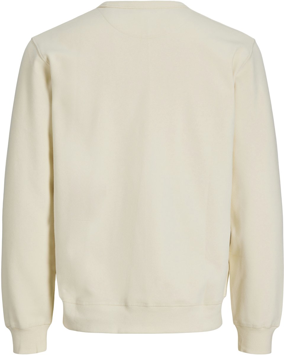 Jack & Jones Trui Jorbleecker Branding Sweat Crew Bf 12286775 Antique White/jj Mannen Maat — afbeelding 2