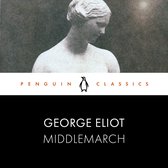 Penguin Classics: Middlemarch van George Eliot, met een buste van een vrouw.