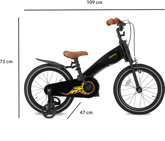 Vélo pour enfants Turbo 3 en 1 - Vélo 16 pouces