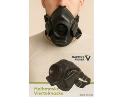 Bartels Rieger Viertelmaske 620 N - Halfgelaatsmasker (1 Stuk)