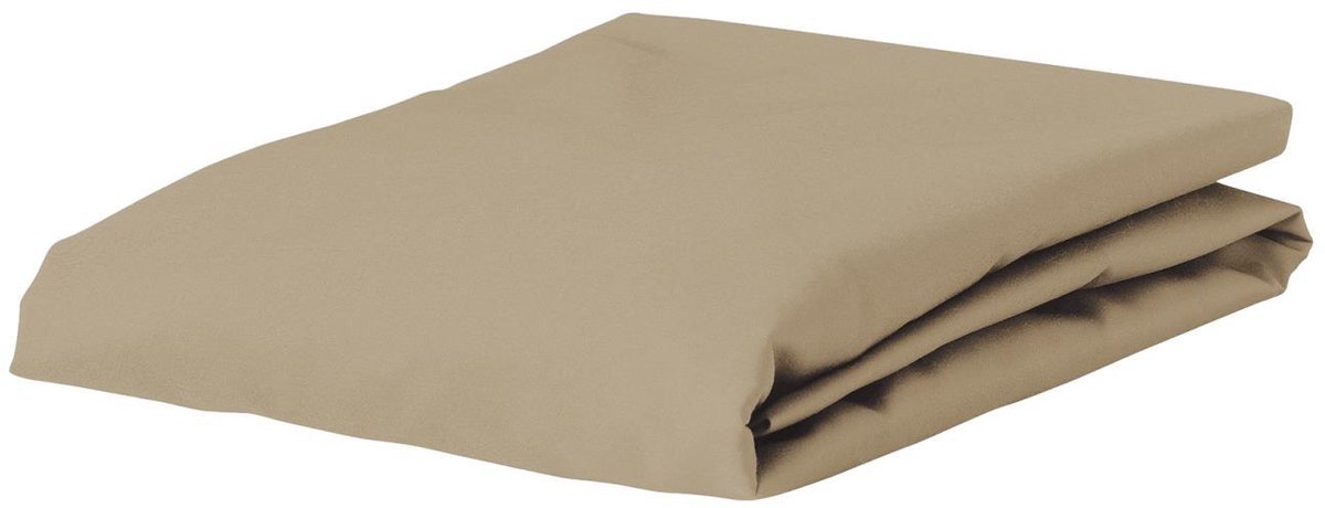Essenza Minte Hoeslaken Taupe - 80x200 cm