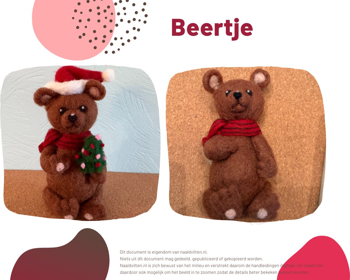 Naaldvilten, Beertje DIY pakket