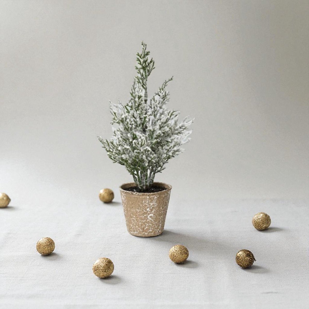 Micro Kerstboompje Type E - Kerstdecoratie - 20 cm hoog