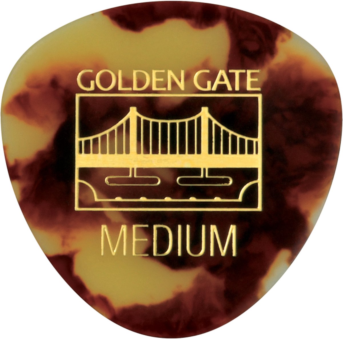 Golden Gate MP-42 Semi rond - plectrum - Medium - 0.75 mm - 12-pack
